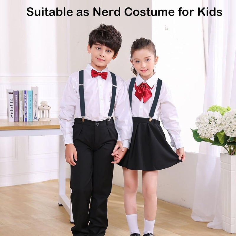 Royisafie Kids Suspenders Adjustable Y-Back Boys and Girls Suspenders Toddler Suspender for Wedding Halloween Cosplay - Image 5